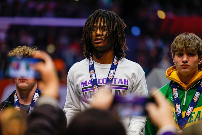 Illinois state wrestling championships February 18 2023 Nate Latsch 15448